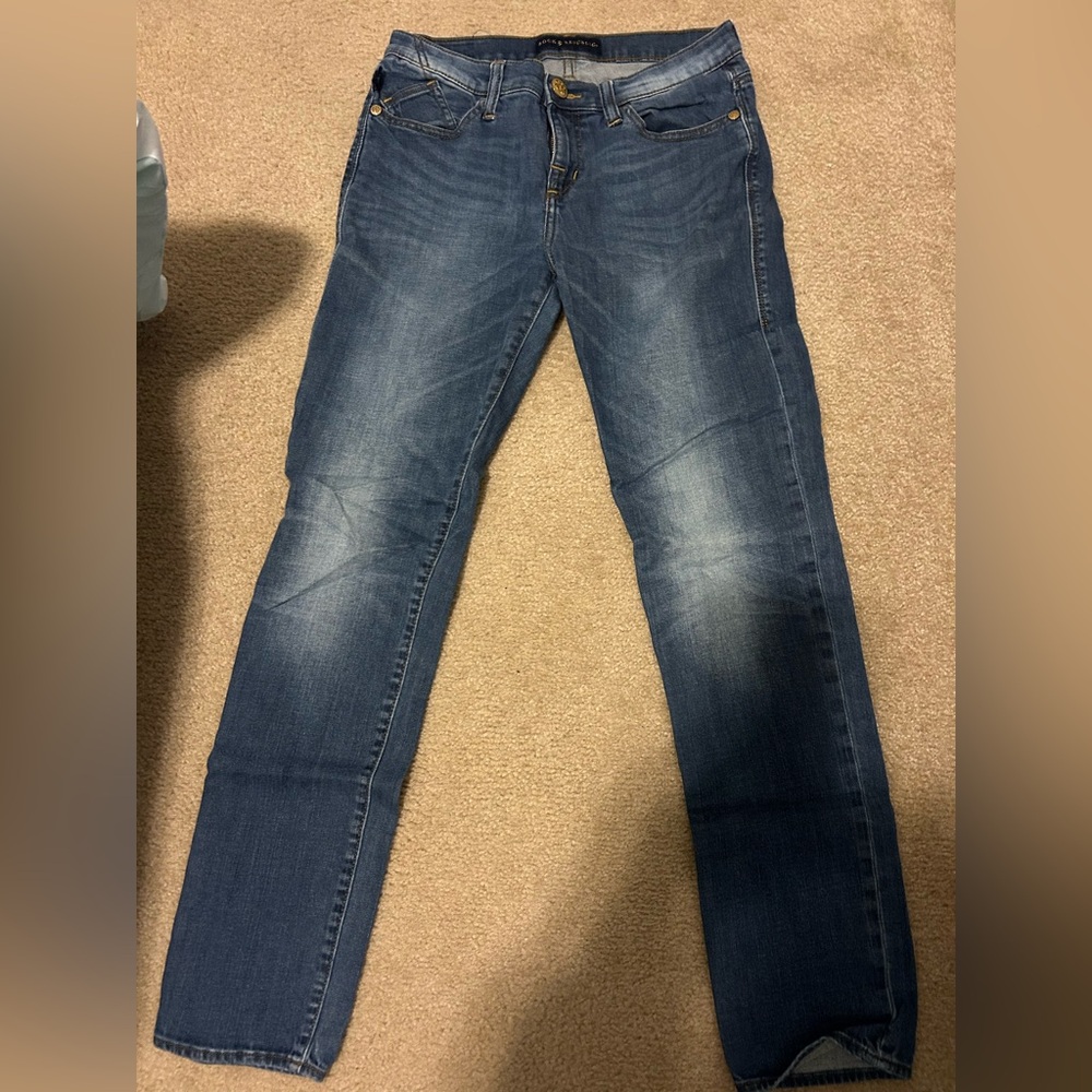 Rock & Republic Dark Blue Skinny Jeans